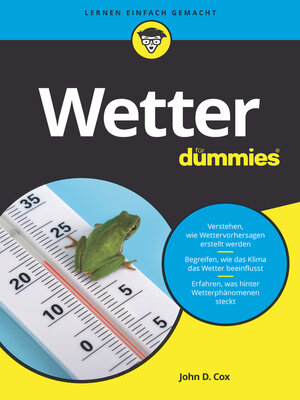 cover image of Wetter für Dummies